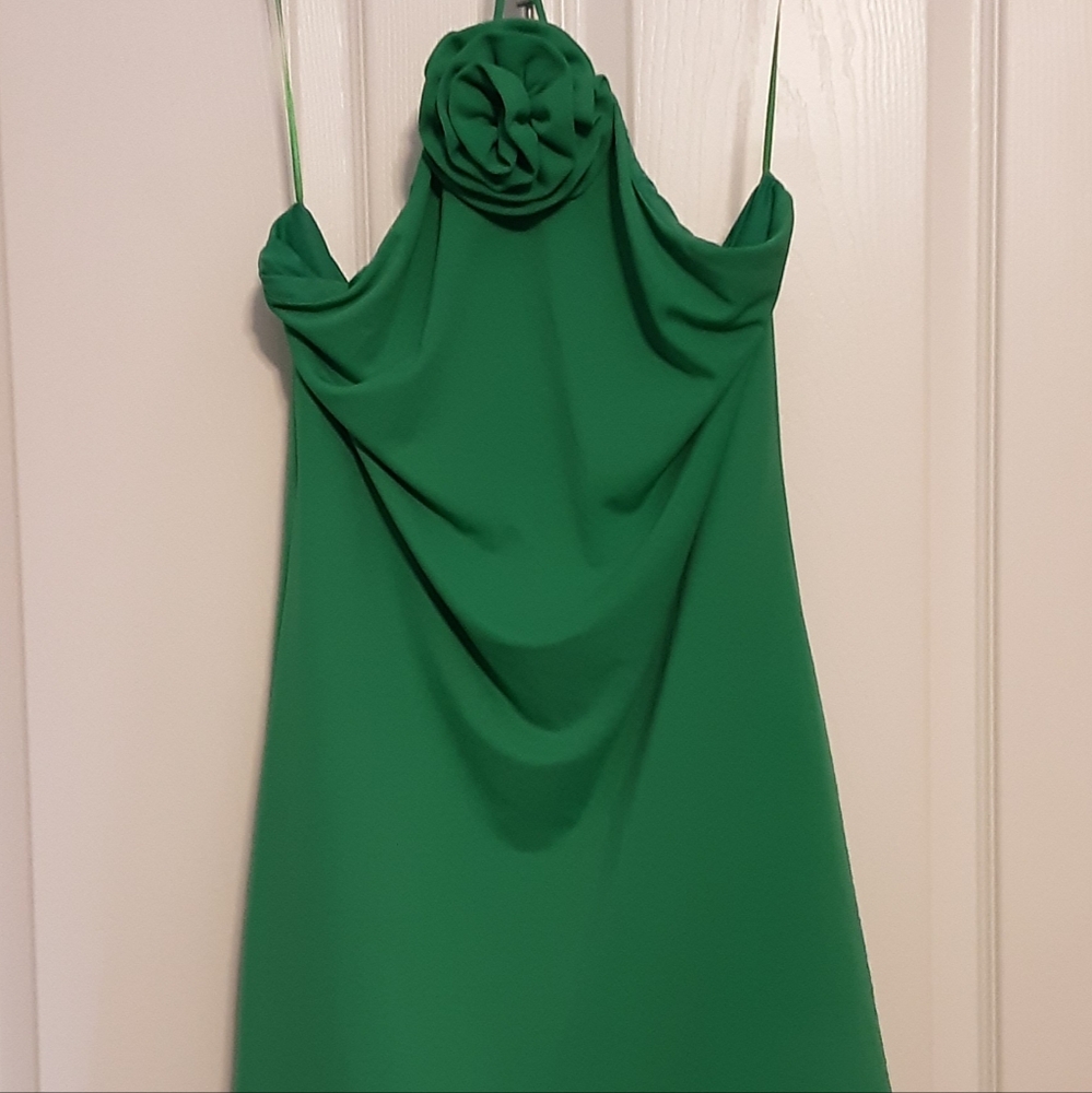 Gianni Bini Vibrant Green Fabric